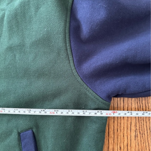 Vintage Fruit of the Loom Green Letterman bomber Varsity Jacket - Picture 6 of 6